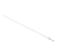 ifundom Barra Cerrar Cortinas Estilo para Abrir de Instalar para de Simple Acrílico Blanco Ligera Fácil Funcionalidad Protectora