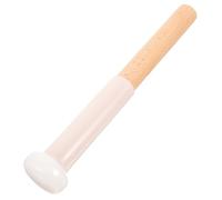 ifundom Bastón De Percusión De Goma Con Mango De Madera Para Cuencos De Canto Mallet Resistente Para Yoga y Accesorio De Para Prácticas Budistas y De Mindfulness