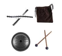 ifundom Batería Etérea Tambor De Lengüeta De Acero Tambor De Bolsillo Pan Instrumentos Musicales Para Música De Handpan Para De Relajación y