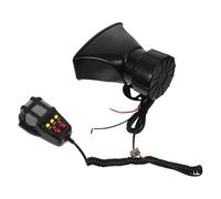 ifundom Bocina de Alarma para Vehículos con Tonos Diferentes Altavoz Megáfono Pa Resistente al Clima para Coches Camiones y Motos Sistema de Alerta Automotriz para Emergencias y Control de