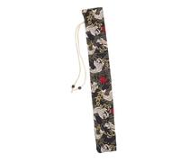 ifundom Bolsa de Almacenamiento Adecuado para Viajes y Uso al Aire Libre Algodón Portátil y Cómoda, Diseño Delicado y Doble Capa Paquete de 2-3 Pares para Baquetas de Batería