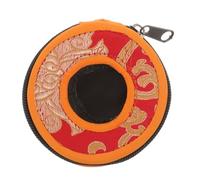 ifundom Bolsa De Almacenamiento Para Dedos De Campana Cierre De Cremallera Funda Para Dedos De Platillos Budistas Diseño Elegante y Protector Para Aprendices De Música