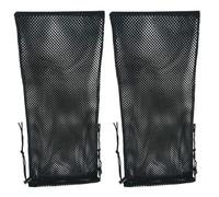 ifundom Bolsa de Malla para Equipo de Snorkel 2 Piezas, Pequeña y Ligera, Cordón Ajustable, Nylon Resistente al Agua y Arena, Adecuado para Deportes Acuáticos y Playa