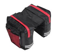 ifundom Bolsa Trasera para Bicicleta de Doble Capacidad Práctica y Reflectante para Almacenamiento de Accesorios de Ciclismo Compatible Mayoría de Bicicletas Diseño y Instalación
