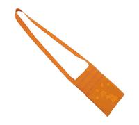 ifundom Bolso Bandolera para Monje Budista Pequeño 3 Cremalleras, 21x26 Cm, Bolsa de Hombro Portátil de Tela Ligera para Almacenamiento y Organización en Peregrinaciones y Viajes