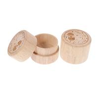 ifundom Bonita Caja de Madera para Guardar de Bebé 2 Piezas Soporte para Recuerdo de Primer Diente de Bebé Organizador de Colección de Seguro para