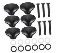 ifundom Botones De Clavija De Afinación Guitarra Eléctrica/acrústica 6 Unidades Zinc Aleación