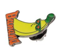 ifundom Broche Esmaltado de Aleación Diseño de Plátano Pin Divertido y Ligero para Mochilas Emblema Metálico Pequeño para Decoración Juvenil y Uso Diario