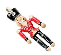 ifundom Broche Navideño de Cascanueces Obsequio de Navidad para Mujer Broche de Decorativo para Ropa Soldado Cascanueces