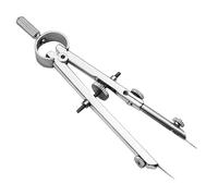 ifundom Brújula de Resorte de Metal Multifunción Compacta y Ajustable Herramienta de Dibujo Técnico para Manualidades y Diseño Suministros de Oficina y Escolar Precisión para Cuero y