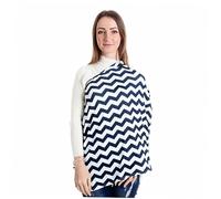 ifundom Bufandas Para Mujer Cubierta De Asiento De Seguridad Elegante Cubierta De Lactancia Para Bebé Cubierta A Prueba De Viento Rebozos Para Mujer Cochecito Red Chal Alimentación Toalla