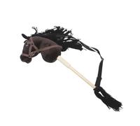ifundom Caballito de Juguete Cabeza de Caballo de Madera y Tela, Seguro y Portátil, Adecuado para Eventos en Aula y Decoración de Carnaval