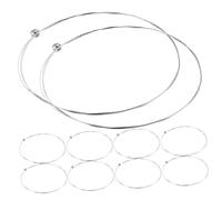 ifundom Cadena De Guitarra De 10 Piezas Reemplazo De Guitarras Eléctricas Acústicas Cadenas De Acero Cadenas De Guitarra Música Eléctrica Instrumento E-1St Cadena De Guitarra Folk