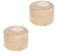 ifundom Caja 2pcs Caja Lanugo Caja Conmemorativa Caja De Pelo Titular Caja De Recuerdo Registro Mechón De Recuerdo De Pelo Mi Primer Corte De Pelo Primer Corte De Pelo Primer Kit De Recuerdo