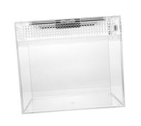 ifundom Caja De 1 Pieza Terrario Mascota Reptil Sustrato Gecko Leopardo Contenedor para Incubar Recipiente Jaula Lagarto Jaula De Cría Geco Reptiles Pequeño Ordenador Personal