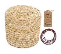 ifundom Caja De Almacenamiento Redonda De Organizador Multifuncional Para Hogar y Oficina Estilo Natural Para Decoración Para y Presentaciones