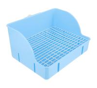 ifundom Caja de Arena Autolimpiante para Gatos y Conejos Rejillas Desmontables, Plástico Resistente y Diseño Anti Salpicaduras Adecuado para Dormitorios y Tiendas de Mascotas