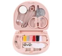 ifundom Caja Organizadora de Costura Portátil para Hilos y Alfileres, Estuche Compacto de Plástico y Goma Suave, Adecuado para Quilting y Costura en Viaje