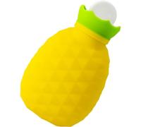 ifundom Calentador de Manos de Silicona Portátil Bolsa de Agua Caliente Reutilizable Amarilla Calentador de Manos Cómodo para Invierno