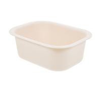 ifundom Cambiador Portátil para Bebés Bañera de Pp Beige, Resistente y Práctico, Adecuado para Mesa Cambiadora y Lavado de Ñiño