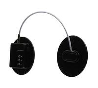 ifundom Candado De Seguridad Mechones De Refrigerador Cerradura De Seguridad De La Puerta Caja Fuerte Cerraduras Bloqueo De Bebé Locas De Seguridad Para Refrigerator Acero Black