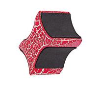 ifundom Cejuela De Guitarra Roja Diseño De Craquelado Para Soporte De Mástil De Guitarra Almohada De Apoyo Para Instrumentos Musicales Para Practicar Casa o Estudio