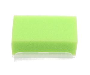 ifundom Cepillo Sensorial para Niña Multifuncional Masaje Suave Baño y Cuidado de Piel Ergonómico y Compacto Color Verde para Terapia y Actividades Sensoriales