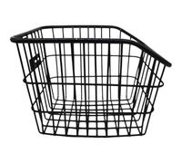 ifundom Cesta Trasera para Bicicleta Desmontable Cesta Gruesa Metálica Accesorio Resistente para Niños para Transporte de y Comida