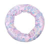 ifundom Cojín Para Cuenco Tibetano Rosa De 6-8 Pulgadas, Almohadilla Para Cuenco Espiritual De Tela Bordada Tradicional, Soporte Antideslizante Para Meditación y Ritual Budista