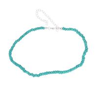 ifundom Collar Bohemio Corto de Encaje Hecho a Mano Cuentas de Semillas para Mujer y Niña 15.74 Pulgadas Joyería Casual para Playa y Uso Diario