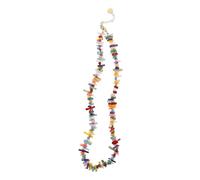 ifundom Collar De Coral Diseño Barroco y Cuentas Coloridas, Accesorio De Moda Para Mujer, Indicado Para Uso En Playa y Fiestas Casuales