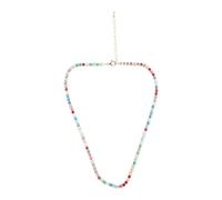 ifundom Collar de Tenis para Mujer Circonia Ligera y Cobre Elegante, Diseño Delicado y Portátil Adecuado para Fiesta y Verano