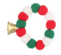 ifundom Collar Navideño para Perros Pequeños, Elástico, Decorativo, | Felpa Suave, Estilo Festivo para Navidad y Bodas, Accesorio Práctico para Cachorros y Gatitos