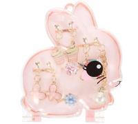 ifundom Conjunto de Pendientes de Clip para Niñas sin Piercing Diseño de Dibujos Animados de Helado y Material Ecológico Duradero Color Multicolor Accesorios para Fiestas Infantiles
