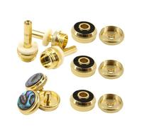 ifundom Conjunto Pequeño De Conchas De Colores Para Trompeta Botones De Trompeta Accesorios Para Instrumentos Musicales Cierre De Botón De Pistón Tapa Presión