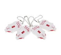 ifundom Contador de Golpes de Golf Mini Ratón Portátil 4 Unidades con Números Rojos, Marcador Manual sin Batería para Torneos, Entrenamiento y Competición de Golf,