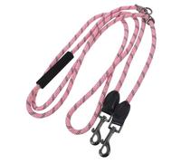 ifundom Correa Cruzada para Perros Correa con Hebilla De Doble Extremo Y Correa para El Hombro para Perros Pequeños Y Medianos - Cuerda De Tracción De Longitud Ajustable para Correr Y