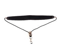 ifundom Correa para Saxofón de Pu Acolchada Correa Cuello del Saxofón Tenor Soprano Broche de Metal para Usar Concierto o Practicar