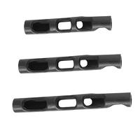 ifundom Corrector de Postura para Violín Agarre de Goma Negro, Accesorio de Enseñanza Fácil de Instalar para Niños y Adultos, Pack de 3 Piezas para Tamaños 1/8-4/4