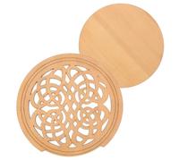 ifundom Cubierta De Para Guitarra De Madera Protector De Agujero De Dampener Para Acústicas y Folk Accesorio y Práctico y Feedback
