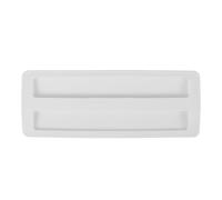 ifundom Cubierta Protectora de Silicona Ligera y Resistente a Deformaciones de Color Blanco Accesorio Esencial Cocina para Tostadora