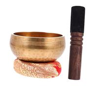 ifundom Cuenco De Meditación De Yoga Cuenco De Sonido Tibetano Para Meditación Con Para Decoración Del Hogar y Práctica De Yoga
