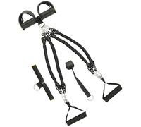 ifundom Cuerda Elástica de Tracción para Entrenamiento Abdominal Fuerza, Equipo de Fitness Multifunción para Hogar, Cuerda de Tensión Resistente y Ligera para Ejercicio en Interiores