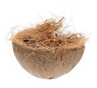 ifundom De Cáscara De Casa para De Cocos para Periquitos para Aves Pequeñas Su Jaula Proporcionando Un Lugar Natural para Dormir y Criar