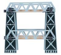 ifundom de Vía de Tren de Madera Desmontable para Accesorio de Diseño para Juguetes Ferroviarios para Tren y Desarrollo de Habilidades