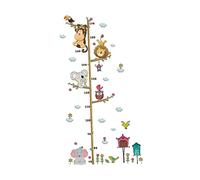 ifundom decoración de la pared de flores decoración de jardín de infantes pegatinas vinilo de pared de medición de altura pegatina de pared las flores Decorar pegatina de altura apliques