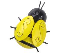 ifundom Decoración de Pared de Abejas de Metal Efecto 3d y Diseño Colgante, Arte Mural de Hierro para Jardín Exterior y Dormitorio, Estilo Realista y Colorido