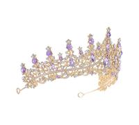 ifundom Diadema de Cristal Nupcial para Novia Decoración de Boda Cristales Delicados para Bodas y Fiestas Princesas