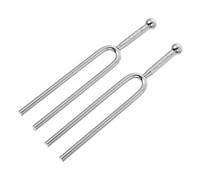 ifundom Diapasón de Guitarra Tono a 440 Hz, 2 Unidades, Aleación de Aluminio Plateado, Accesorio para Sintonización Precisa, Adecuado para Uso en Instrumentos Musicales y Afinación Profesional