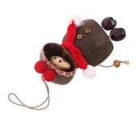 ifundom Dijes Colgantes para Bolsos Muñeco de Cáscara de Fruta Hechos a Mano con Diseño Natural Único y Decoración Versátil para Colgar en Mochila o Bolsa